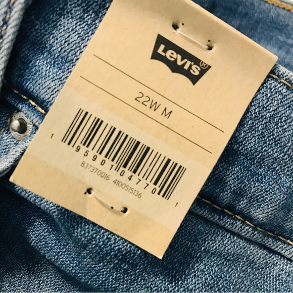 NWT Levi’s 724 High Rise Slim Straight Jeans Women’s Plus Size 22W 22 3X - Picture 10 of 10
